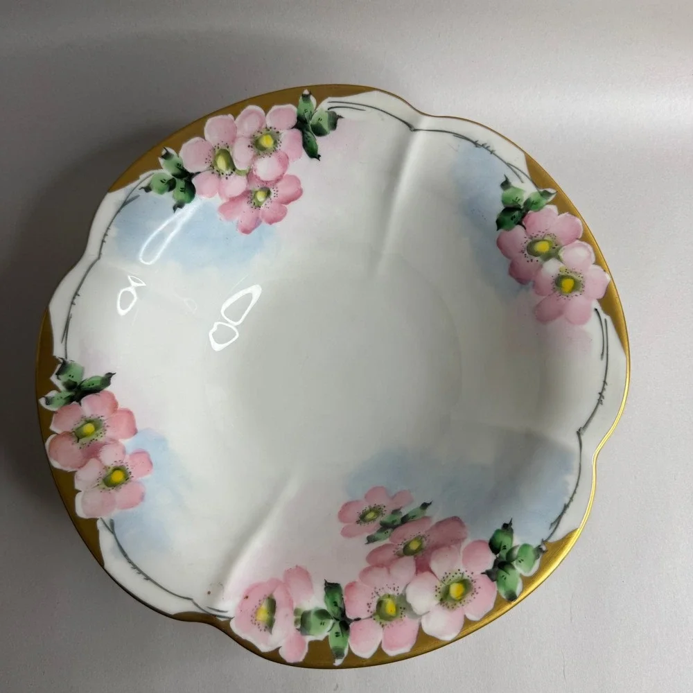 Vintage Japan Porcelain Lusterware‎ Bowl 9.5